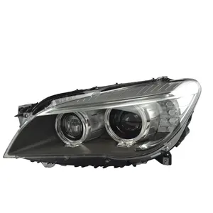 ไฟหน้ารถยนต์สำหรับ BMW 7 Series,ไฟหน้า LED แบบเต็มศีรษะสำหรับ BMW M.W F01 F02