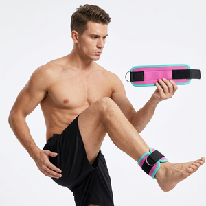 Comfortable Padded <b>Ankle</b> Straps for Home Gym Equipment Adjustable Leg Cuffs for Effective Glute and Leg Training - Product Image 1
