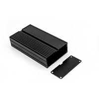 Boîtiers d'amplificateurs en alliage d'aluminium extrudé, boîtier électronique pour carte PCB OEM, boîtier en aluminium extrudé, boîte de jonction en aluminium