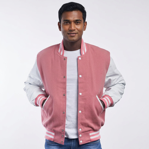 Chaqueta Varsity de Béisbol para Hombre, Diseño Moderno, Estilo Urbano, para Invierno, Venta al Por Mayor - Product Image 1