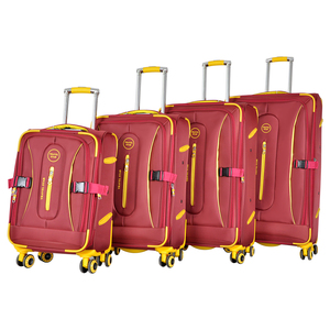 Bagaglio <span class=keywords><strong>in</strong></span> <span class=keywords><strong>tessuto</strong></span> di Nylon di vendita calda personalizzato di fabbrica 20 24 28 32 pollici valigia borse da viaggio da uomo di grande capacità - Product Image 1
