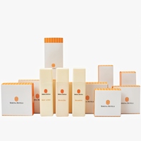 Ensemble d'articles de toilette jetables écologiques biodégradables en amidon de maïs pour hôtel