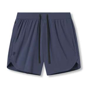 Shorts de sport pour hommes à séchage rapide avec cordon de serrage à la taille, impression personnalisée, maille respirante, coupe fendue, entrejambe de 7 pouces, pour le basketball - Product Image 3