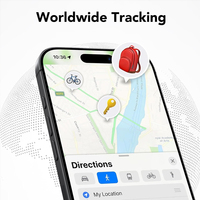 Mini Rastreador GPS Inteligente, Localizador de Llaves, Compatible con AirTag, para Personas Mayores, Mascotas, Niños, Dispositivo de Rastreo GPS para Apple iOS, para iPhone