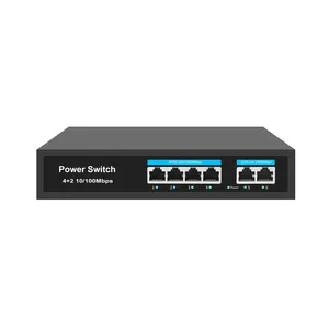 Switch Full Gigabit POE non gestito 4 porte 10/100/1000Mbps CCTV Network POE Switch