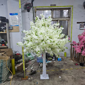 人工桜の木結婚式のセンターピース結婚式のステージの装飾イベントの装飾のための花桜の背景 - Product Image 6