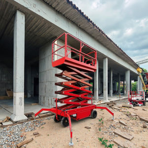 Elektrisches Gerüst Automatische Hebebühne 12m Persönliche Scheren bühne 320kg Tragfähigkeit Neue Konditionierung - Product Image 4