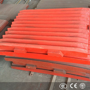 High Manganese Steel Forged Super Crusher Spare Parts Jaw Plate for Ore Mining Use - Product Image 5