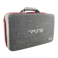 Sac de voyage personnalisé BTX OEM en EVA antichoc avec fermeture éclair grise pour PS5
