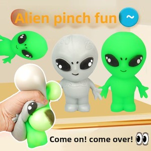 Juguete de Peluche de PVC y TRP con Forma de Extraterrestre Pequeño, Creativo y Simulador, para Niños, 12*7cm - Product Image 4