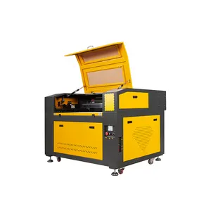 XM 9060 60W 80W 100W Co2 Laser Engraving Cutting Machine For Leather Wood Rubber Glass Stone Paper plate