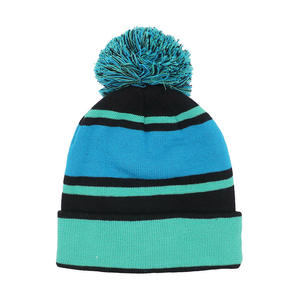 Premium 100% Cotton Winter Beanie, Custom Soft Cozy <b>Knit</b> Hat with <b>Pattern</b> & Designer Logo <b>for</b> Daily Cold Weather - Product Image 6