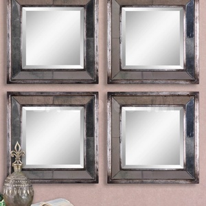 Carreaux de verre miroir transparents 12x12 à découper soi-même pour murs - Product Image 2