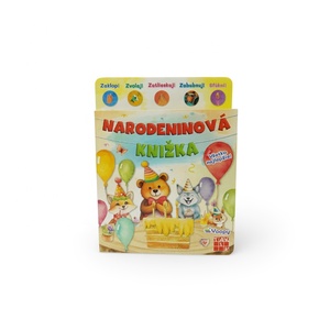 Libro de Sonidos de <span class=keywords><strong>Feliz</strong></span> <span class=keywords><strong>Cumpleaños</strong></span> con Sonidos y Luces LED para Niños, para Escuchar, Tocar y Sentir - Product Image 1