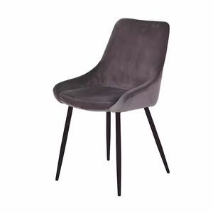 Cuisine tapissée amortie par accent <span class=keywords><strong>beige</strong></span> Offre Spéciale de tissu dinant la <span class=keywords><strong>chaise</strong></span> avec des <span class=keywords><strong>pieds</strong></span> en métal - Product Image 1