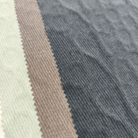 Tissu en cuir PU fin et doux au toucher, anti-moisissure, avec support tricoté pour l'habillement