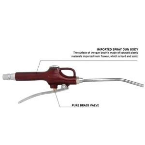 Souffleur de poussière à forte pression Souffleur de poussière d'air pneumatique en acier inoxydable Accessoires pour outils électriques <span class=keywords><strong>Tornador</strong></span> - Product Image 3