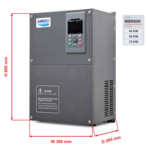Inverter <span class=keywords><strong>a</strong></span> Frequenza Variabile VFD MBR600 45 KW <span class=keywords><strong>380</strong></span> V Trifase per Controllo Velocità Motore AC per Ventilatori e Attrezzature Industriali - Product Image 3