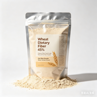 Fibre alimentaire de blé 45% fibre alimentaire poudre de fibre d'avoine naturelle de qualité alimentaire extrait soluble dans l'eau