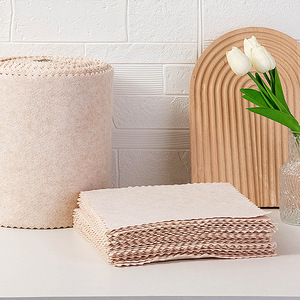 Loofah Dishcloth Thickened Oil Resistant Kitchen Cleaning Cloth For Pots And Pans Solid Color Scouring Pad - Product Image 4