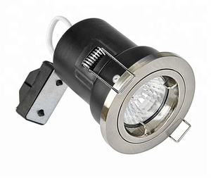 Baja Tensión Reino Unido fijo IP65 <span class=keywords><strong>Gu</strong></span> <span class=keywords><strong>10</strong></span> empotrado 100-240V AC/AC clasificada fuego Downlight GU10 o MR16 iluminación y circuitos de diseño de aluminio 80 - Product Image 1