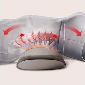 Dispositif de traction lombaire électrique avec airbag dynamique étirement <span class=keywords><strong>du</strong></span> <span class=keywords><strong>dos</strong></span> Vibration masseur <span class=keywords><strong>du</strong></span> <span class=keywords><strong>bas</strong></span> <span class=keywords><strong>du</strong></span> <span class=keywords><strong>dos</strong></span> thérapie thermique <span class=keywords><strong>pour</strong></span> la <span class=keywords><strong>douleur</strong></span> - Product Image 3