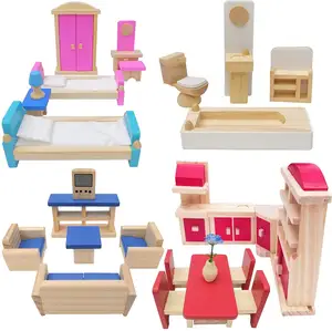现代微型家具套装婴儿娃娃屋家具
