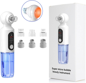 Aspirateur de points noirs OEM Compresse chaude Nettoyeur de pores Extracteur d'acné Nettoyage en profondeur Outil pour le visage Vente en gros - Product Image 1