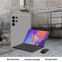 Tablet PC Android 15 10.1 Inci 16GB RAM 1TB Penyimpanan Octa Core 5G Dual SIM WiFi USB Type C Keyboard Mouse