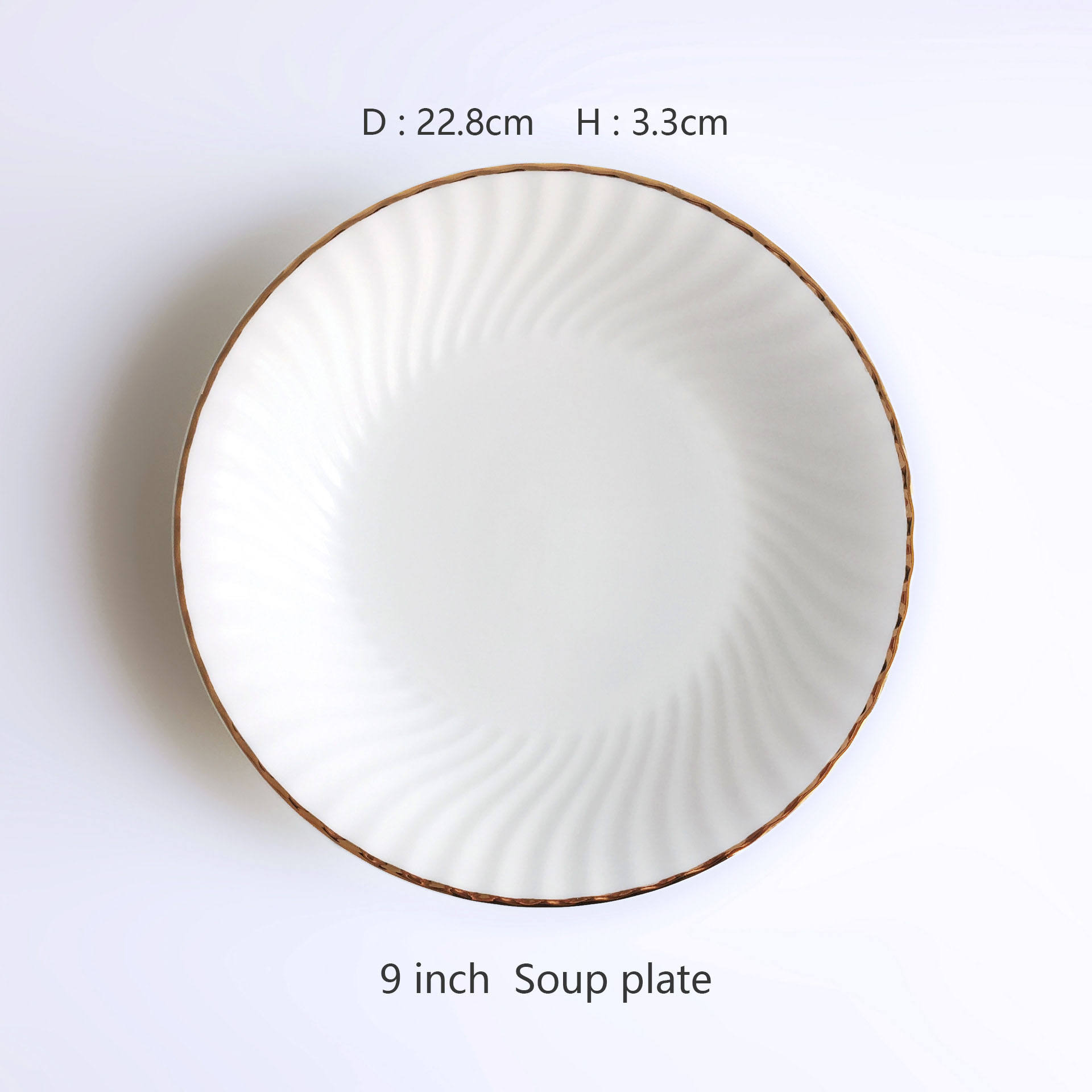 9 inch soup plate