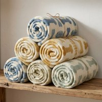 Couverture pour animaux de compagnie moderne, de luxe, pour l'hiver, extra épaisse, chaude, antidérapante, avec fond en particules, lavable en machine, 100% coton éponge, anti-odeurs