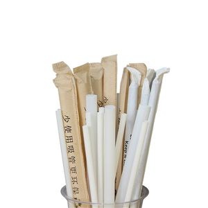 Biodegradable Compostable PLA Drinking Straws - Disposable Eco-Friendly Beverage Straws