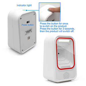 Xincode 1D 2D không dây máy tính để bàn máy quét mã vạch <span class=keywords><strong>Bluetooth</strong></span> qr quét màn hình đọc nền tảng cho POS <span class=keywords><strong>PC</strong></span> siêu thị hiệu sách bán lẻ - Product Image 5