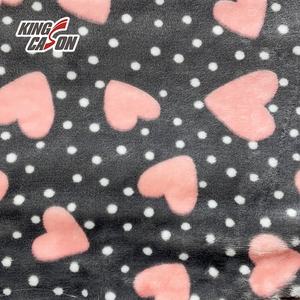 Tela de Diseño Popular ecológica antifricción Kingcason, tela de franela de diseño personalizado de fábrica para textiles para el hogar - Product Image 1