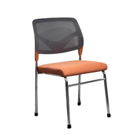 Chaise de bureau en maille empilable bon marché avec mousse empilable pour la maison salle d'attente conférence réception exécutive visiteur invité