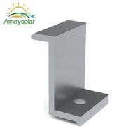 Kit de fixation pour panneaux solaires Xiamen Amoy, avec serre-câble et crochets AM-Roof, garantie 25 ans pour les panneaux