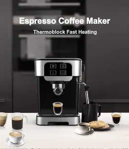 Machine à café expresso professionnelle 3 en 1, Machine à café expresso commerciale, 2022