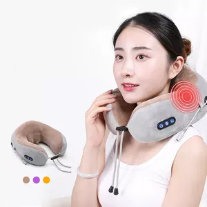 <span class=keywords><strong>Bet</strong></span> Selling Vibration électrique en forme de u cou épaule voyage oreiller de massage - Product Image 4