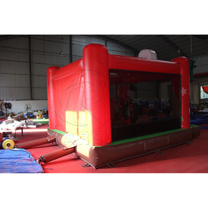 Château gonflable commercial de Noël, structure gonflable Père Noël, trampoline gonflable, aire de jeux gonflable pour fêtes de fin d'année - Product Image 4