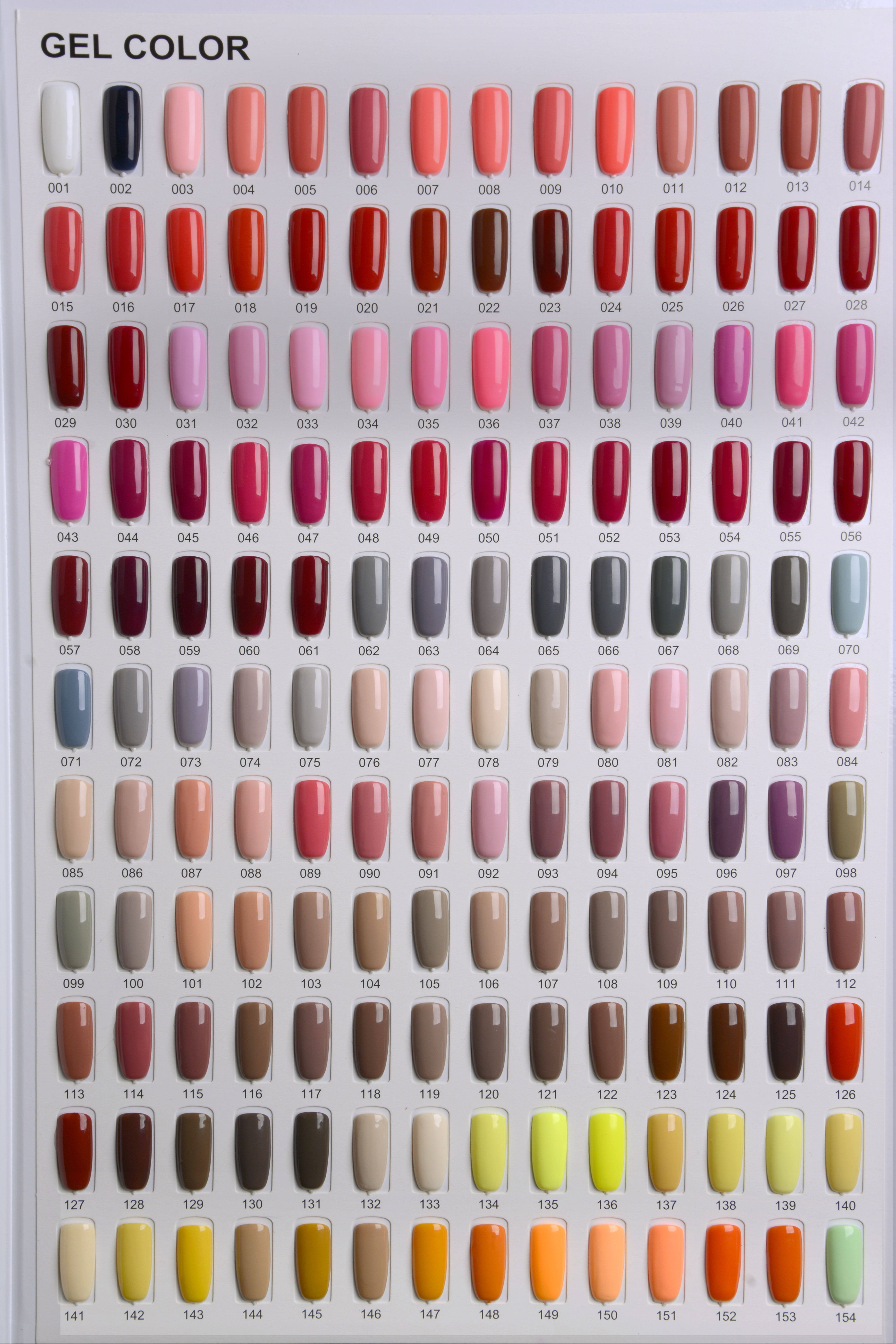 001-154 un gel d'étape