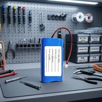 Paket Baterai Lithium-ion 3.7V 18650 5800mAh yang Dapat Disesuaikan dan Dapat Diisi Ulang, Cocok untuk Elektronik Industri, Konsumen & Luar Ruangan