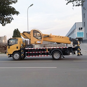 Nuevo vehículo aéreo de trabajo diésel Dongfeng de 7 secciones y 33.8 metros con motor Cummins Euro 6 y transmisión manual rápida de 6 velocidades - Product Image 4