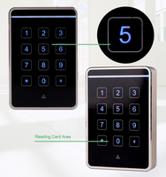 Sistema de Control de Acceso Metálico Independiente, Teclado Impermeable IP67, Entrada de Puerta Electrónica, Control de Acceso RFID