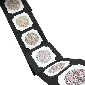 Tableau d'examen d'optométrie, 38 plaques, livre de test de vision couleur pour les soins oculaires et l'évaluation de l'acuité visuelle - Product Image 3