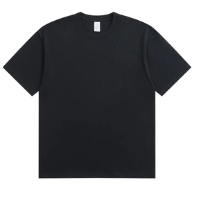 T-shirt surdimensionné 250g 100% coton avec logo personnalisé pour hommes et femmes, t-shirt décontracté urbain - Product Image 3