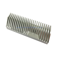 Piezas de Aluminio Mecanizadas por CNC, Anodizado Negro, Mecanizado CNC de Precisión, Piezas para Drones, Disipador de Calor CNC, Proveedor OEM ODM Personalizado