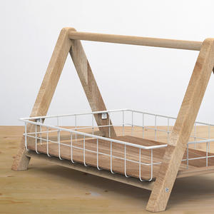 Contenedores de Alimentos de Madera Natural Hechos a Mano, Duraderos, Ahorran Espacio, Decoración Moderna para el Hogar, Panera, Forma Rectangular, Color Personalizable - Product Image 2