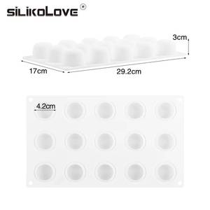 Molde de Silicona Antiadherente y Libre de BPA de 15 Cavidades con Forma de Cereza y Manzana para Decoración de Pasteles y Mousses, de la Fábrica MUYULINS - Product Image 2