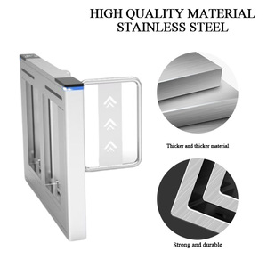 <strong>Access</strong> <strong>Control</strong> Electronic Swing Gate with Safety System, Face and <strong>Fingerprint</strong> Recognition - Product Image 2