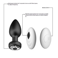 Plug anal sans fil télécommandé pour adultes, unisexe, vibration réglable, étanche IPX7, jouet sexuel stimulant l'orgasme